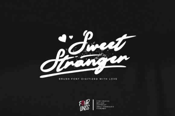Sweet Stranger Font Poster 1