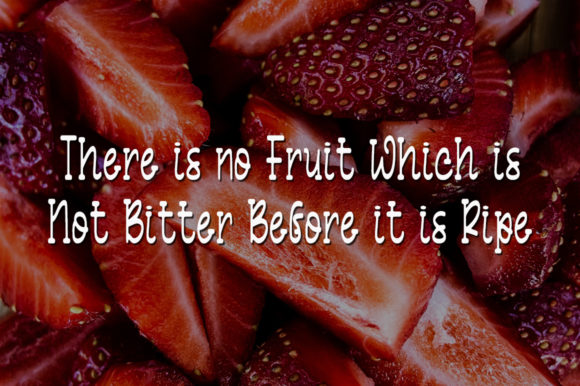 Sweet Strawberry Font Poster 4