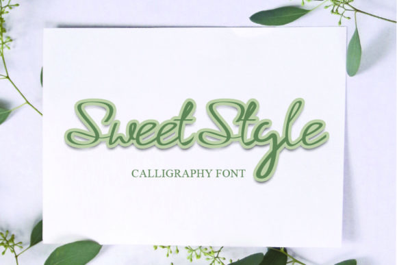 Sweet Style Font Poster 1