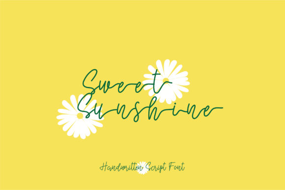 Sweet Sunshine Font Poster 1