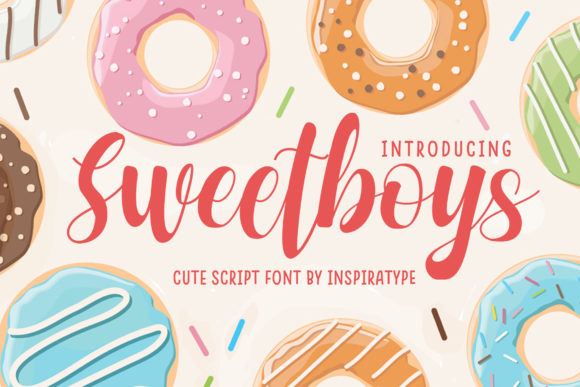 Sweetboys Font Poster 1