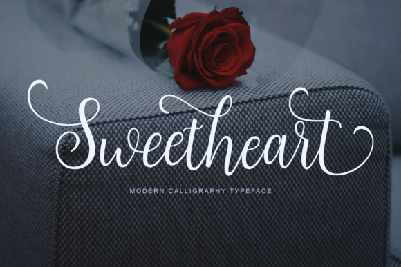 Sweetheart Font Poster 1