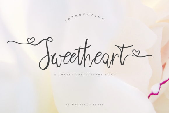Sweetheart Font Poster 1