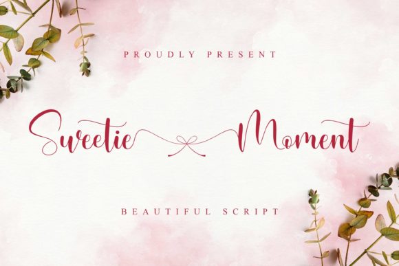 Sweetie Moment Font Poster 1