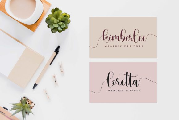 Sweetie Moment Font Poster 6