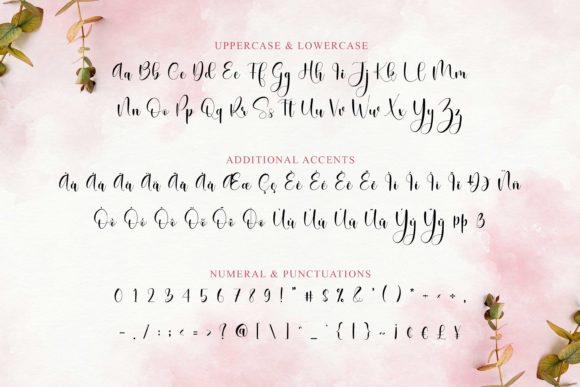 Sweetie Moment Font Poster 10