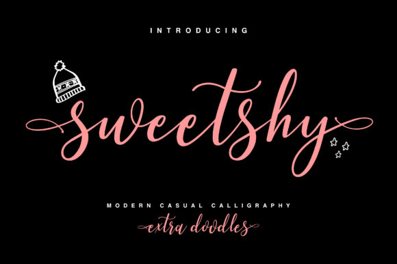 Sweetshy Font Poster 1