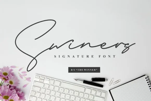 Swiners Font Swiners Font Poster 1