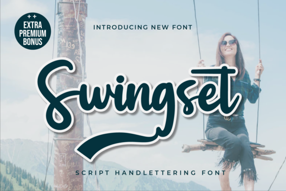 Swingset Font Poster 1