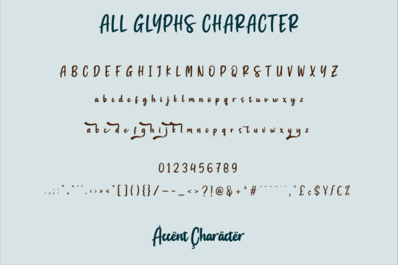 Swingset Font Poster 12