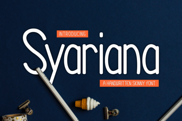 Syariana Font Poster 1