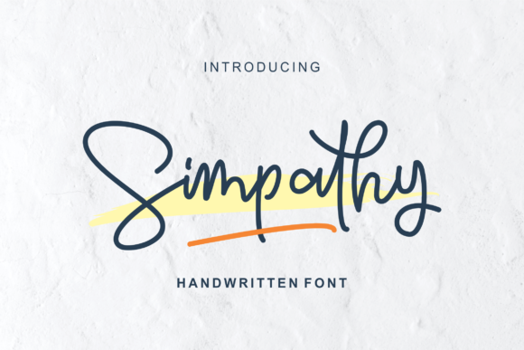 Sympathy Font Poster 1