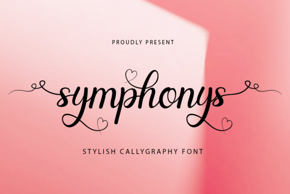 Symphonys Font Poster 1