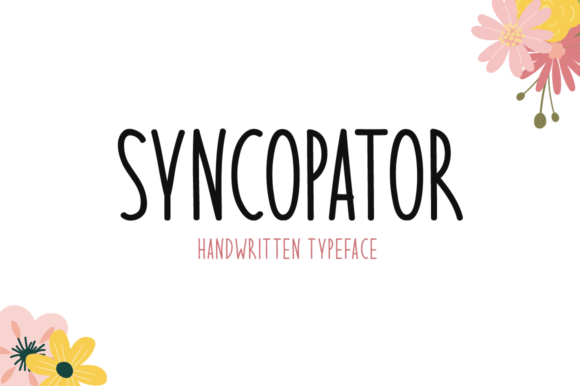 Syncopator Font Poster 1