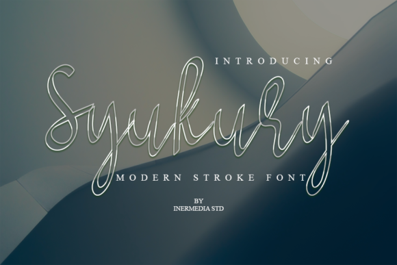 Syukury Font Poster 1