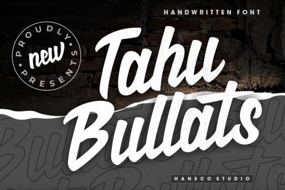 Tahu Bullats Font Poster 1