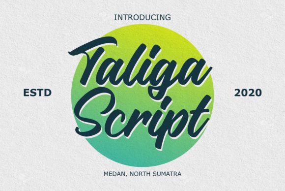 Taliga Font Poster 1