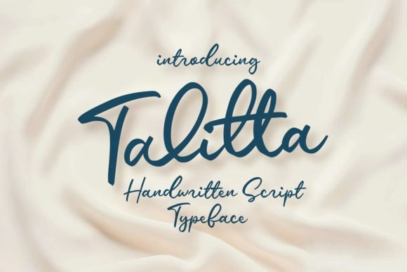 Talitta Font Poster 1