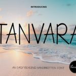 Tanvara Font Poster 1