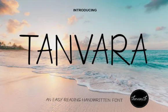Tanvara Font Tanvara Font Poster 1