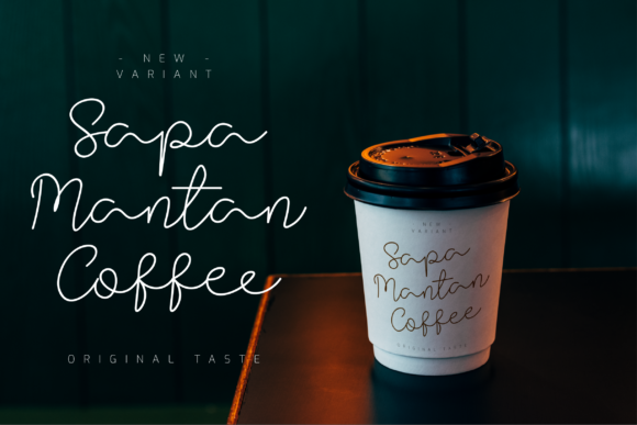 Tapak Diana Font Poster 7