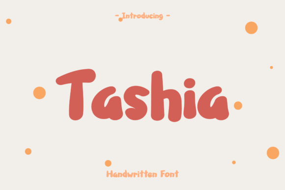 Tashia Font Poster 1