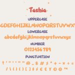 Tashia Font Poster 3