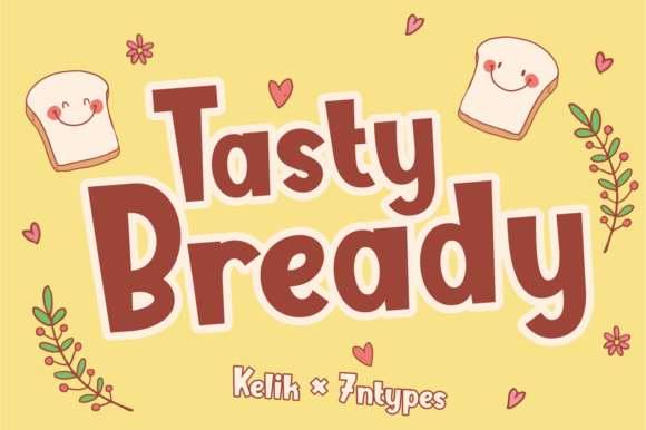 Tasty Bready Font Poster 1