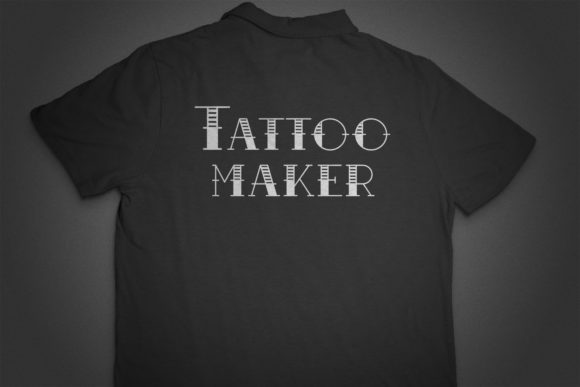 Tattoo Font Poster 5