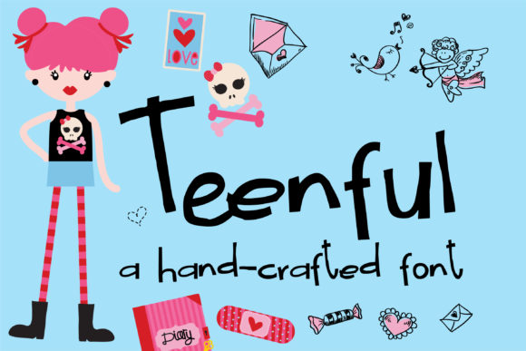 Teenful Font Poster 1
