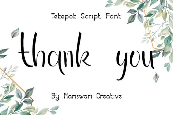 Tekepok Font Poster 2
