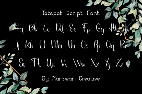 Tekepok Font Poster 3