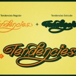 Tendencies Font Poster 8