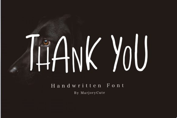 Thank You Font