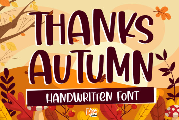 Thanks Autumn Font