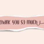 Thanks Darling Font Poster 9