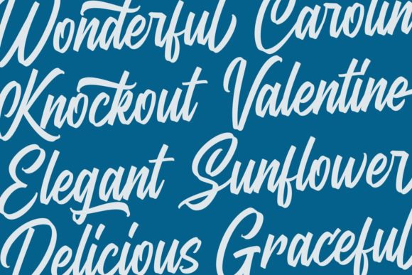 The Anguine Font Poster 2