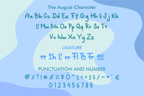 The August Font Poster 9