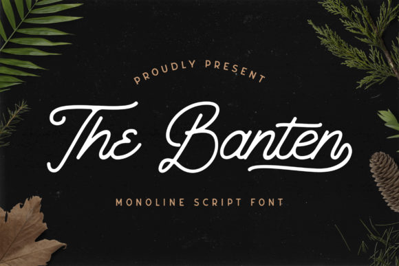 The Banten Font Poster 1