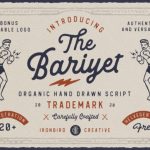 The Bariyet Font Poster 1