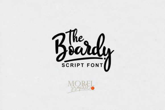 The Boardy Font Poster 1