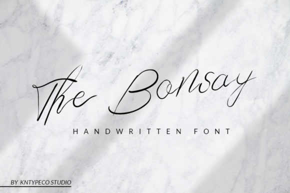The Bonsay Font Poster 1