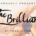 The Brilliant Font Poster 1