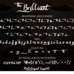 The Brilliant Font Poster 9