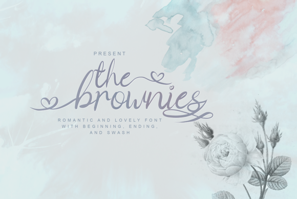 The Brownies Font Poster 1