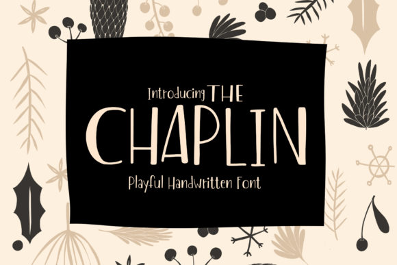 The Chaplin Font Poster 1