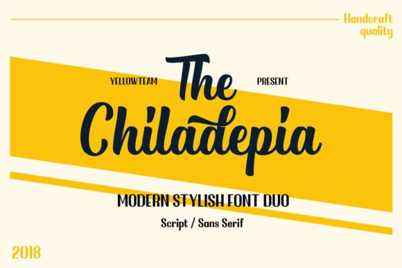 The Chiladepia Font Poster 1