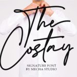 The Costay Font Poster 1