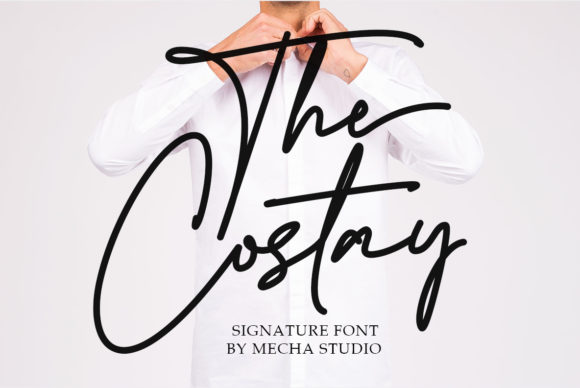 The Costay Font Poster 1