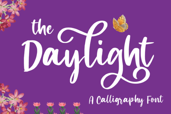 The Daylight Font Poster 1